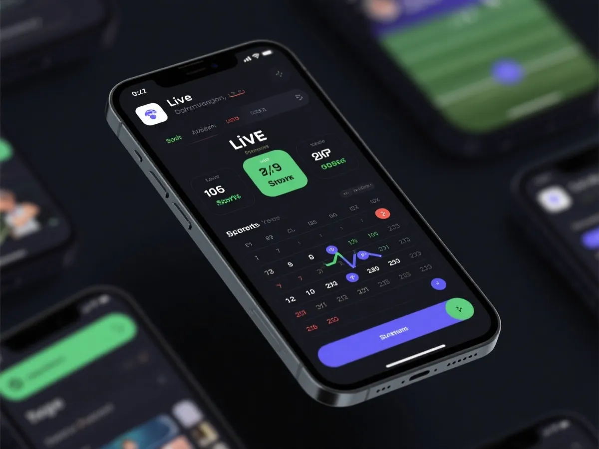 体育服务与移动端示意图